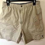 Polo Vintage 90s/Y2K  Ralph Lauren Pull On Mom Shorts Drawstring Khaki Comfy Lrg Photo 0