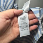 J.Crew NWT $148 Cottage Dress in Stripe Puff Sleeve Belted Blue & White Sz S Photo 5