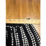 Uniform John Paul Richard Polka Dot Crepe Skirt 100% Silk Womens Size 10 Black Photo 5