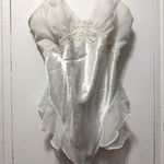 Victoria's Secret Victoria’s Vintage Gold Label Secret Teddy Ivory Lace Sequins Wedding Photo 0