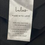 Lulus Friday Feeling Black Long Sleeve Bodysuit Photo 7