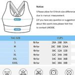 Women’s Sports Bra Small New‎ Removable Pads Strappy Back Pink Photo 7