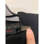 ALICE‎ + OLIVE Employed Black Front Pleated Dress Size 12 Photo 3