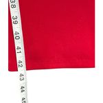 Melrose Cocktail Dress Womens 14 Red Black Sheer Contrast Lace Holiday Romantic Photo 8