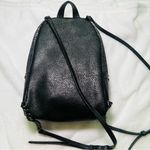 Victoria's Secret Victoria’s Secret Black Glitter Small City Backpack Photo 2