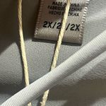 SKIMS  Chrome Cut Out Lace Up Long Sleeve Top, Size 2X NWT Photo 2