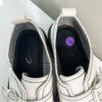 Sam Edelman Circus by  Edelle Leather Monk Strap Platform Shoes White and Black Photo 7