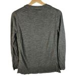Banana Republic Gray Extra Fine Merino Wool Crewneck Sweater S Photo 2