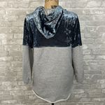 Gimmicks by BKE Gimmicks Velvet Hooded Sweatshirt Photo 3