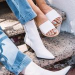 Matisse Caty white snakeskin Size 7.5 Photo 10