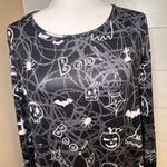 FancyQube Black Halloween tunic long sleeve midi dress Photo 2