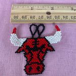 Independent Beaded Chicago Bulls Pendant Photo 1