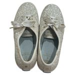 Kate Spade Kate SpadeXKeds White & Ivory Bridal Sparkle Embellished Sneakers Women’s Size 8 Photo 4