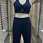 Buttlift pants with top set Blue Photo 1