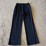 St. John Collection ST JOHN Santana Knit Pants Slacks Womens Navy Blue Size 6 (Small Hole) Photo 3