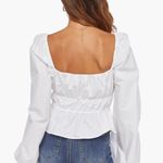 Just Fab Puff Sleeves Top Photo 1