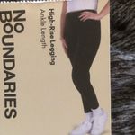 No Boundaries Womens  Ankle Leggings Cotton Spandex Size S/M juniors Gray New Photo 5