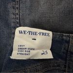 We The Free CRVY Dream State High Rise Straight Leg Jeans, Flashback Blue NWT Photo 14