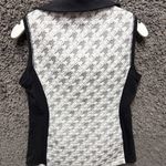 BYLYSE Quilted long vest Black white Petite small Size undefined Photo 1