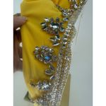 Mac Duggal NWT YELLOW 42002
RHINESTONE SLIT SCOOP NECK
LONG GOWN Sz 12 $398 Photo 4