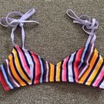 Aerie  Striped Bikini Top Photo 0