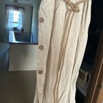 Very J  Romper Linen with Belt Photo 1