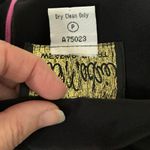 Bob Mackie  Wearable Art Plus Size 1X Silk Shell Tank Top Black Pink Trim Photo 4