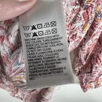 Lucky Brand ‎ Boho Peasant Top Size S Paisley Tassel Hippie Beach Vacation Boho Photo 6