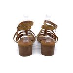 Franco Sarto Finesse Gladiator Suede Sandal Tan 9 Photo 8