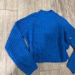 Noisy May  Vibrant Blue Crew Neck Sweater Photo 5