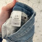 Mother High Waisted Looker Jean Ankle Fray in Thrilling Shots Blue Size 28 Photo 8