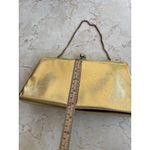 Vintage Gold Evening Clutch With Chain Strap Photo 4
