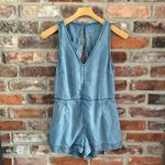 Rag and Bone  Mojave Chambray Romper, S Photo 2