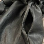 BCBGMAXAZRIA  Faux Leather Paperbag-waist Shorts In Black Size‎ XS Buttery Soft Photo 10