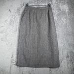 Evan Picone Evan‎ Picone Skirt Houndstooth Casual Career Work Office Midi Neutral Vintage 2 Photo 1
