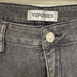 Vipones Bell Bottom Jeans High Waisted Bootcut Stretchy Denim Washed Black 14 Photo 3