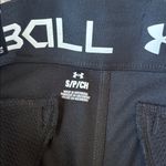 Under Armour  Utility Cropped Black Softball Pants SIZE S Photo 2