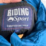 Riding Sport Equestrian Wear Puffer Vest Womens Blue Sleeveless Jacket Light Size M Photo 1