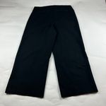 Old Navy Black Stretch Canvas High Rise Wide Leg Pixie Pant XL Photo 6