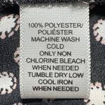 Loft  Halter Top Sleeveless Tie Neck Blouse Black White Polka Dot M Photo 2