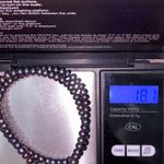 Sterling Silver Vintage Peacock Freshwater 4mm Seed Pearl Clasp Choker Necklace Photo 11