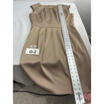 Womans Dress Barn Collection Fit & Flare Cocktail Dress 12 Bronze Rhinestones Photo 6