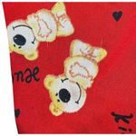 Fashion Bug Vtg Womens Red Teddy Bear Satiny Camisole Pajama Set 90s Y2K Size S Photo 2