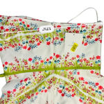 Liz Claiborne Spring Parade Strapless A-line Dress 10 White Floral Cottage NWT Photo 4