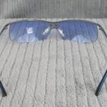 New Divine Eyewear Krista Chrome/Blue Gradient Sunglasses Women's NWT Photo 4