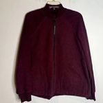 Lululemon  Maroon Pleat to Street Bomber jacket Photo 0