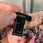 Forever 21  pink floral‎ romper/jump suit size small Photo 5