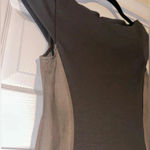 Alice + Olivia  Leather Silk Spliced Cap Sleeve Mini sheath Dress​ Photo 3