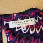 Trina Turk Patterned Silk Tank Top Photo 5