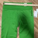 Sports Illustrated Seamless Womens Moisture Wicking 7/8 Ankle Leggings Plus OX Green Size 0X Photo 2
